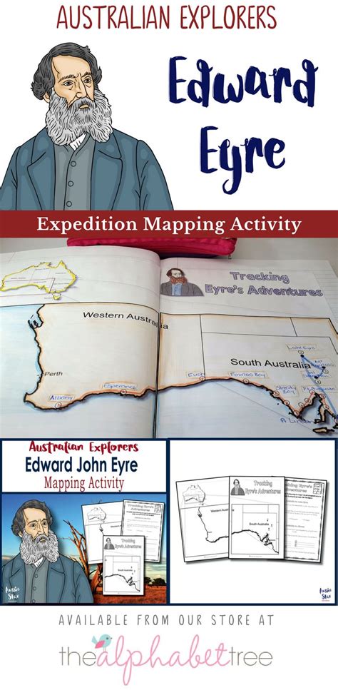 Australian Explorers Edward John Eyre Expedition Mapping Activity