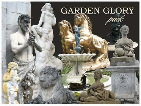 Garden Glory Statues Pack By Redilion On Deviantart