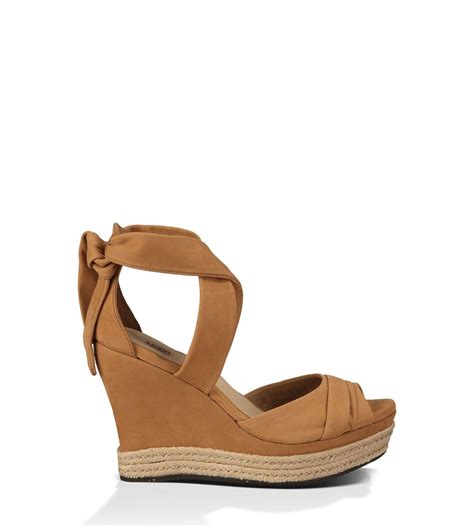 Buy Womens' Lucy Wedge Sandals Online | UGG® Australia | Uggs, Womens uggs, Womens sandals