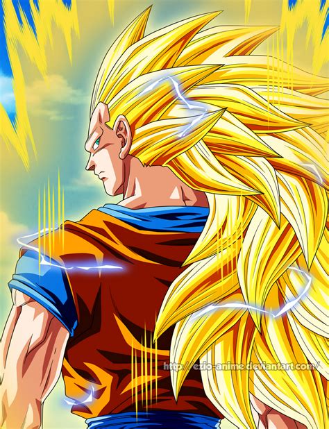 Goku Ssj3 By Ezio Anime On Deviantart