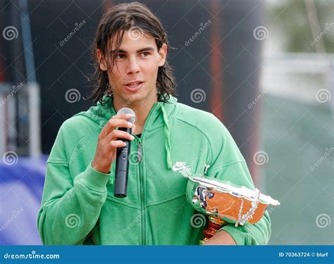 Nadal 035 Editorial Stock Image Image Of Smiling Playing 70363724