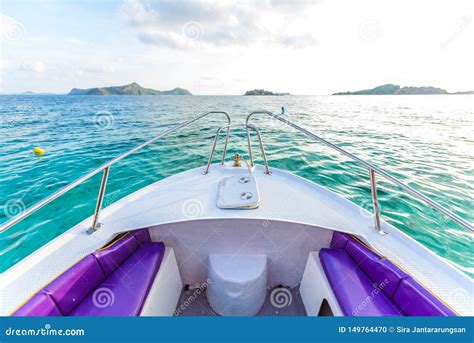 Head Of Boats Are Floating In The Sea Stock Photo Image Of View