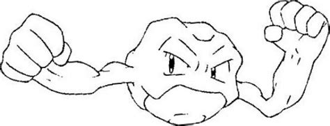 🥇 🥇 Dibujo Pokémon Para Colorear De Geodude【2023】