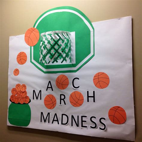 March Madness Bulletin Board | March madness bulletin board, March madness crafts, March 