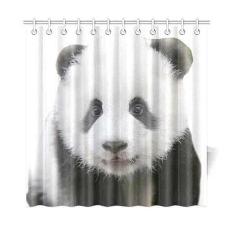 Panda Bear Shower Curtain 72x72 Id D396079