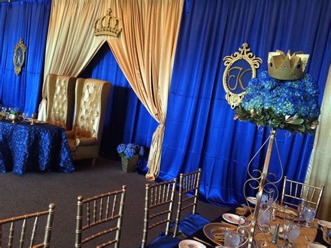 See more ideas about baby shower, football baby shower, football baby. Royal Prince Baby Shower Decor | Prince baby shower ...
