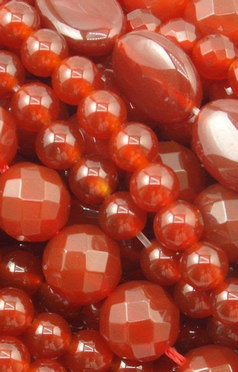 Best Of Reds And Orange Semi Precious Gemstone Beads 7 Ideas On