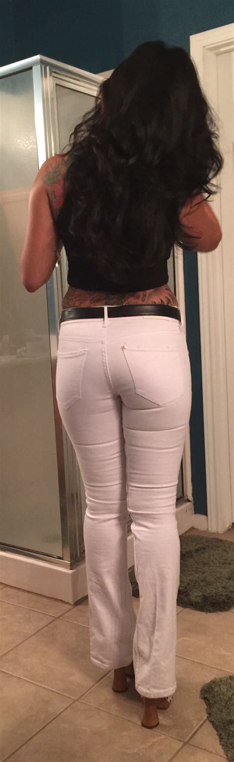 Filipina In Tight White Jeans Booty Jeans White Jeans Tights