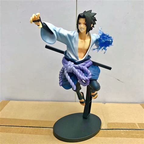 Naruto Uchiha Sasuke Cartoon Model Toy Statue Collection Anime Pvc Figure