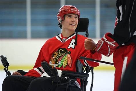 Paralyzed During Hockey Game Jack Jablonski Says Wiggling Toes Was