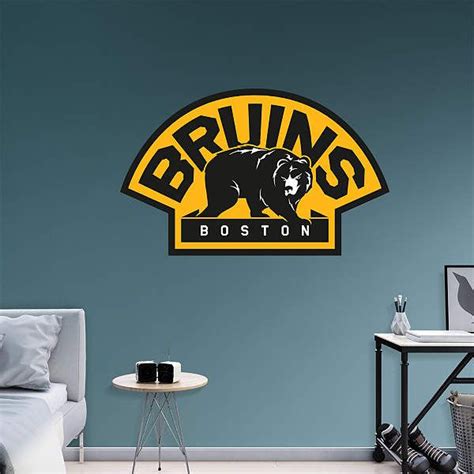 Boston Bruins Alternate Logo Logo Wall Nhl Boston Bruins Wall Decals