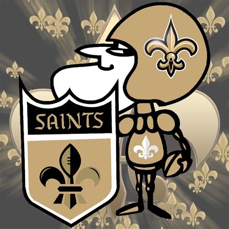 New Orleans Saints Sir Saint By Josuemental On Deviantart