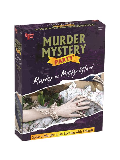Titanic party game, murder mystery dinner. Murder Mystery Adult Party Game | Murder on Misty Island ...