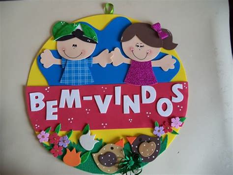 Mural De Boas Vindas Para Escola Em Eva Circulo Educação E