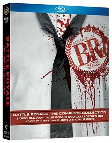 Battle Royale The Complete Collection 4 Disc Dvd Directors Cut