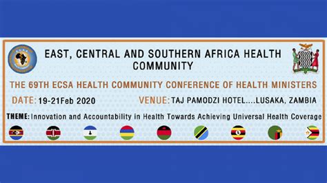 The 69th East Central And Southern Africa Ecsa Health Community