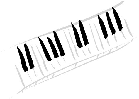 Piano Musical Keyboard Clip Art Piano Keys Png Png Download 3300