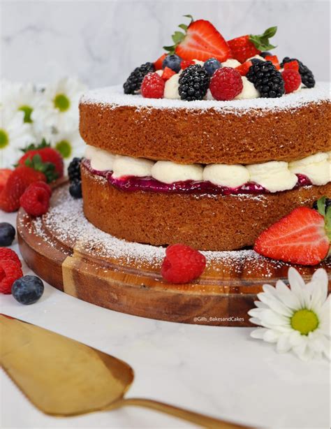 Victoria Sponge Gills Bakes And Cakes