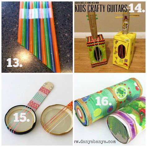 Diy Recycled Play Ideas Make Your Own Musical Instruments Using