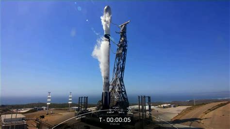 SpaceX launches Starlink satellites from California - Harrison Daily