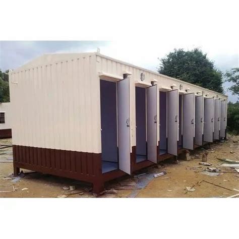 Rectangular Readymade Portable Toilet Cabin At Rs 50000 In Thane Id