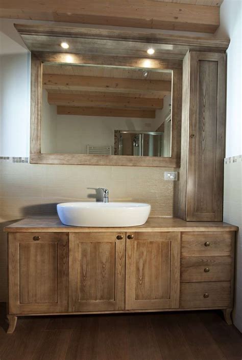 Moderni, eleganti e adattabili ad ogni stile. Arredare il bagno con mobili in legno - Falegnameria Fradà ...