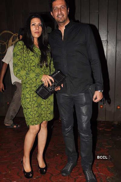 Isha Koppikar And Timmy Narang During Raj Kundras Birthday Bash Held At Juhu Mumbai On