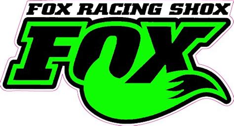Fox Racing Shox Green Tall Decal Nostalgia Decals Die Cut Vinyl