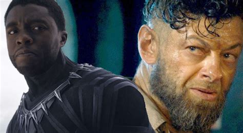black panther andy serkis spotted on set