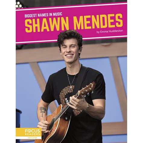 Biggest Names In Music Shawn Mendes Hardcover