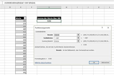 Microsoft Excel Bedingte Berechnungen durchführen