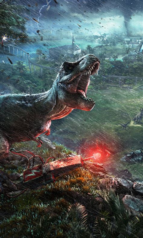 Trex Jurassic World Evolution Wallpapers Wallpaper Cave