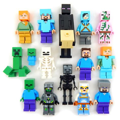 3 Mystery Lego Minecraft Minifigs The Minifig Club