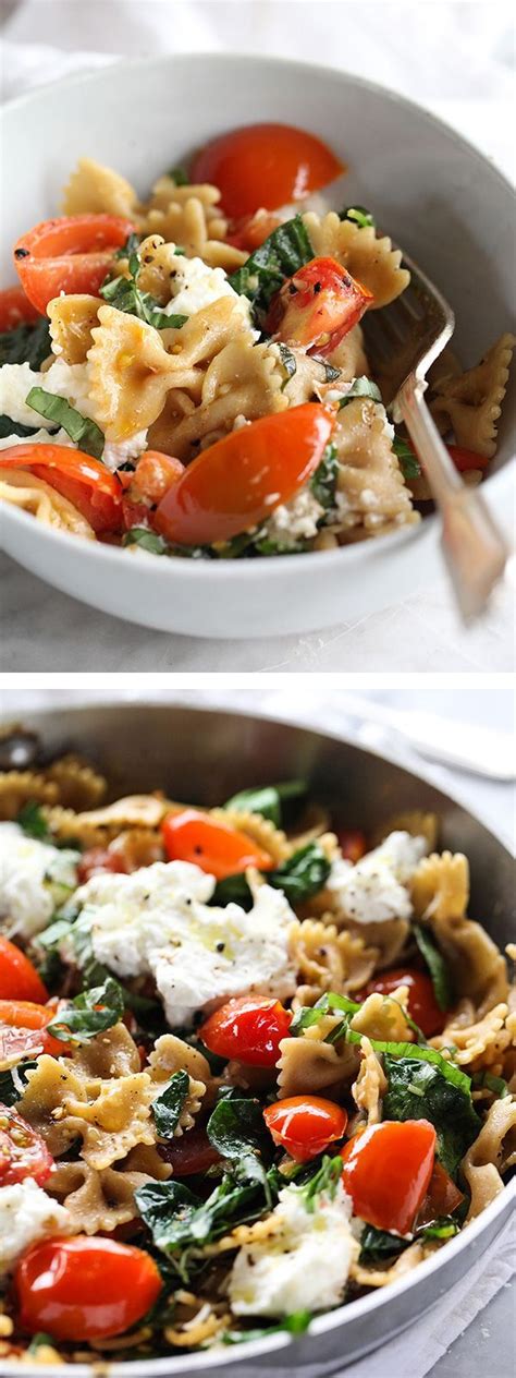 Fresh Tomato And Ricotta Whole Wheat Pasta And A Giveaway Whole Food
