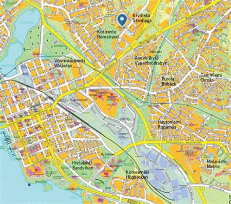 Vaasan Keskustan Kartta | Tallinna Kartta