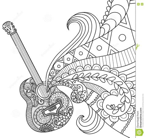 Guitar Coloring Page at GetColorings.com | Free printable colorings