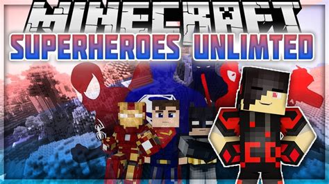 Minecraft Mod Showcase Superheroes Unlimited Superheroes And All
