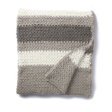 Striped Crochet Blanket Crochet Blanket Pattern Easy Easy Crochet