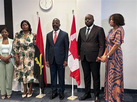 Aberto Escritório Do Consulado Da República De Angola Em Toronto Embassy Of Angola