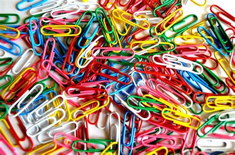 Photo Of Multi Colored Paper Clips Free Image Download