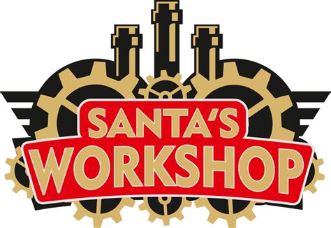 Santa Workshop Logo Png File Png Mart