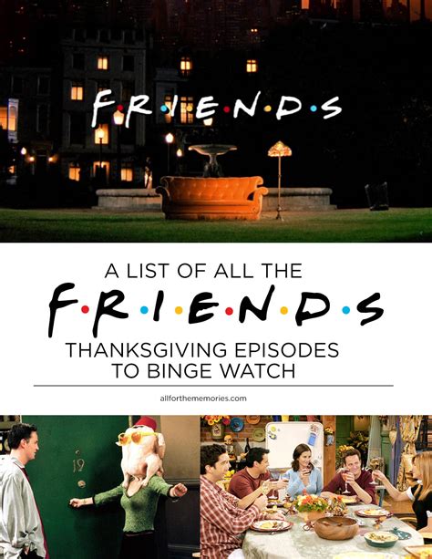 All The Friends Thanksgiving Episodes On Netflix
