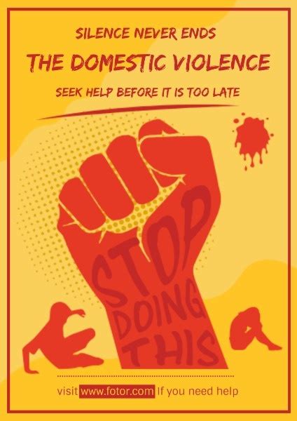 Domestic Violence Flyer Templates Mryn Ism
