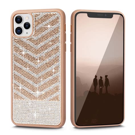 Iphone 11 Pro Max Case Cellularvilla Luxury Bling Glitter Rock Crystal