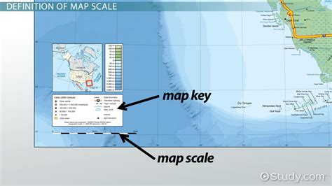 What Is A Map Scale Definition Types And Examples Video And Lesson