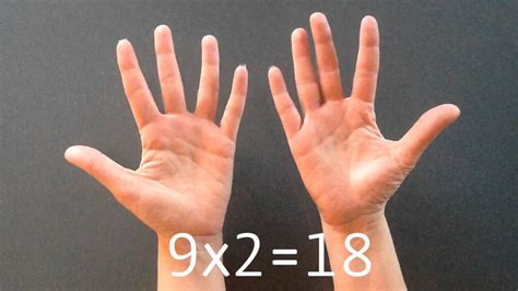 Multiplication Finger Trick Youtube