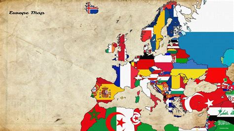 Europe Map Wallpapers Top Free Europe Map Backgrounds Wallpaperaccess