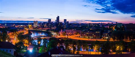 Photo Of Skyline Vilnius Lithuania