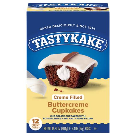 Save On Tastykake Cupcakes Chocolate Cream Filled Buttercream Iced Ea Ct Order Online