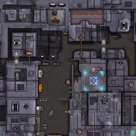 Pin By On Sci Fi Cyberpunk Rpg Tabletop Rpg Maps Dungeon Maps